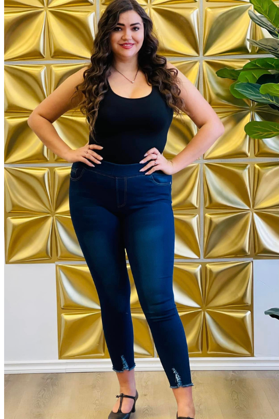 Curvy Hollie's High Waist Denim Jeans