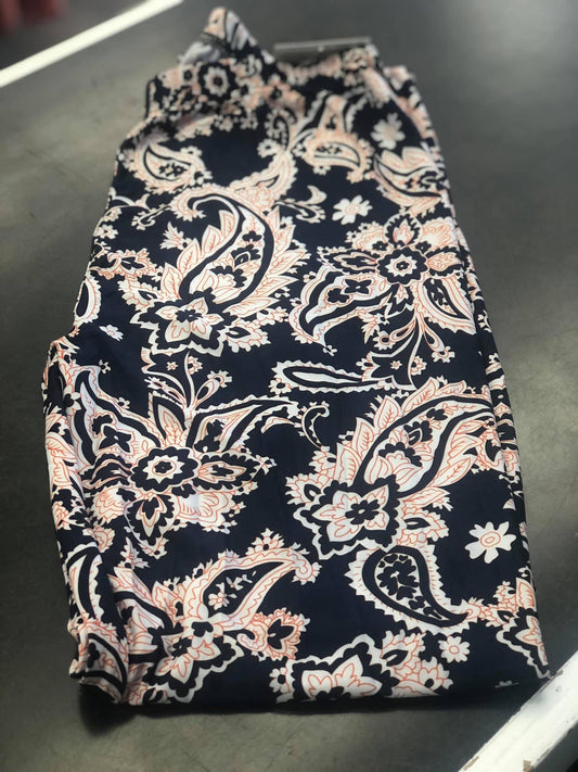 Paisley in Navy Background