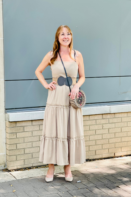 Bohemian Tiered Maxi Dress