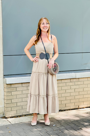 Bohemian Tiered Maxi Dress