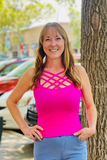 CRISS CROSS TANK TOP