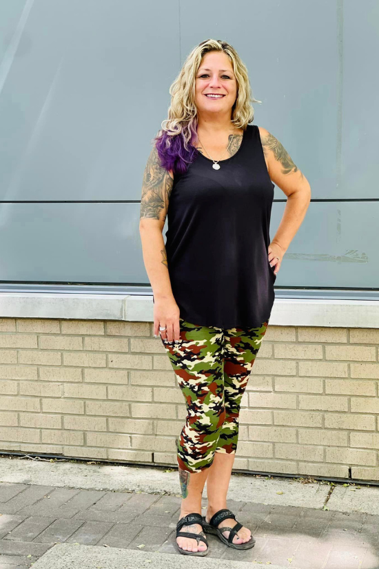 Camo in Geen/Tan