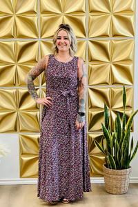 Lisa's Lilac Maxi Dress