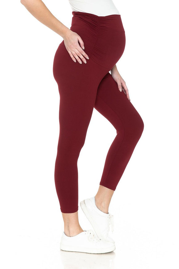 Elastic Maternity Capri