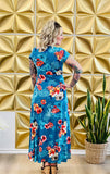 Heather's High Low Dress - Jade