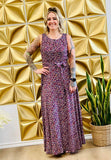 Lisa's Lilac Maxi Dress