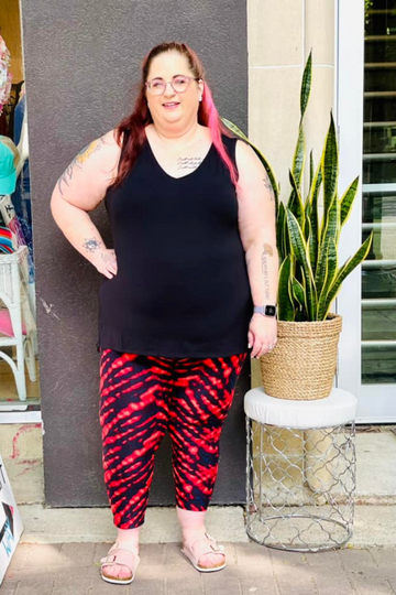 TIE DYE IN RED