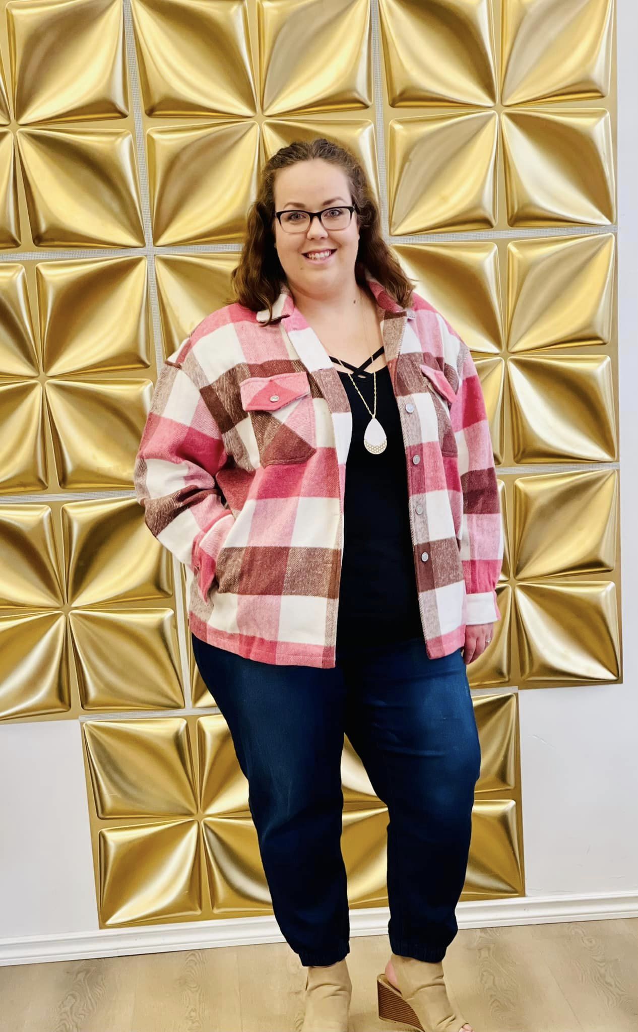Maureen's Plaid Shackets