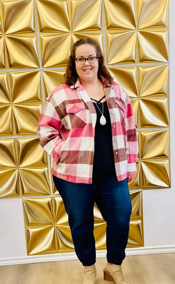 Maureen's Plaid Shackets