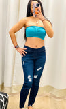 Sheri's Distressed Jean Jeggings