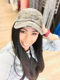 C.C CAMO DISTRESSED CRISS CROSS