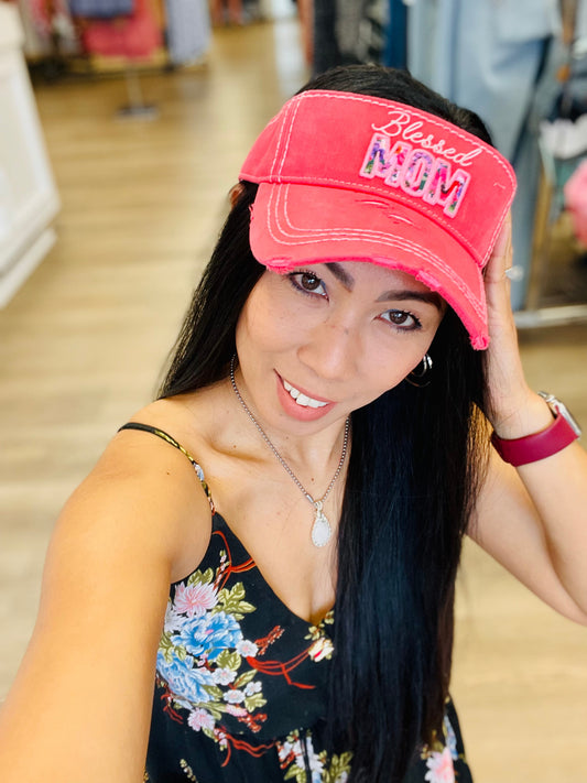 Blessed Mom Visor
