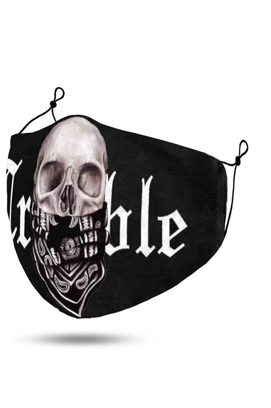 Trouble Skull 3D Mask