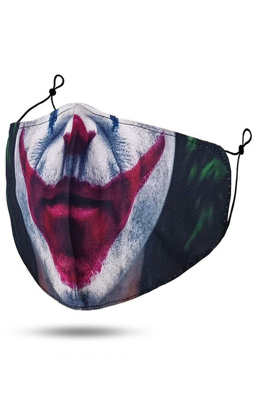 Lips of a Joker 3D Mask