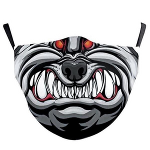 Sey Bear Teeth 3D Mask-seyyes-clothing-downtown-lethbridge-shop-store-soft-leggings-high-waist-yoga-wear-comfortable-pus-curvy-petite-tall-women_s-clothing-yql-yqllocal-small-business