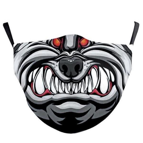 Sey Bear Teeth 3D Mask-seyyes-clothing-downtown-lethbridge-shop-store-soft-leggings-high-waist-yoga-wear-comfortable-pus-curvy-petite-tall-women_s-clothing-yql-yqllocal-small-business