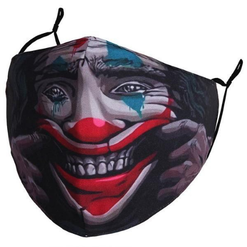 Joker's Realm 3D Mask-seyyes-clothing-downtown-lethbridge-shop-store-soft-leggings-high-waist-yoga-wear-comfortable-pus-curvy-petite-tall-women_s-clothing-yql-yqllocal-small-business