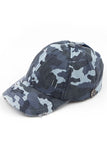 C.C CAMO DISTRESSED CRISS CROSS