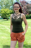 CRISS CROSS TANK TOP