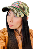 C.C Camper Queen Print Cap