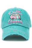C.C Camper Queen Print Cap