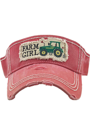 Farm Girl Design Visor