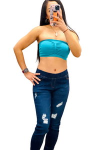 Sheri's Distressed Jean Jeggings