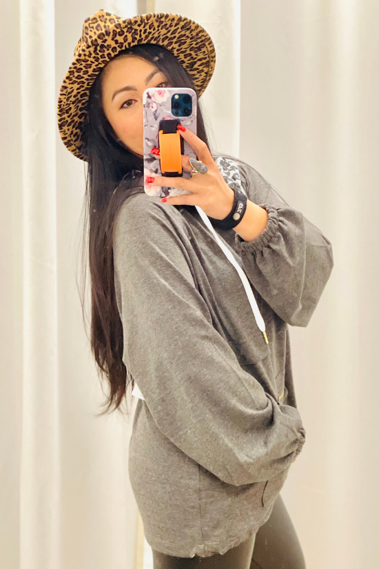 Leopard hat