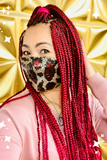 2 layer leopard sequins