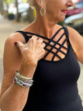 CRISS CROSS TANK TOP