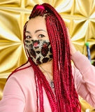 2 layer leopard sequins