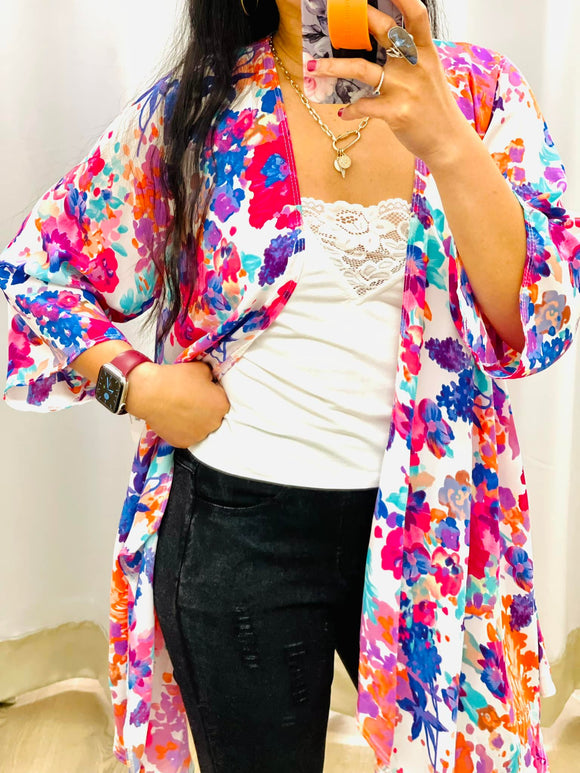 Eden's Floral Kimono