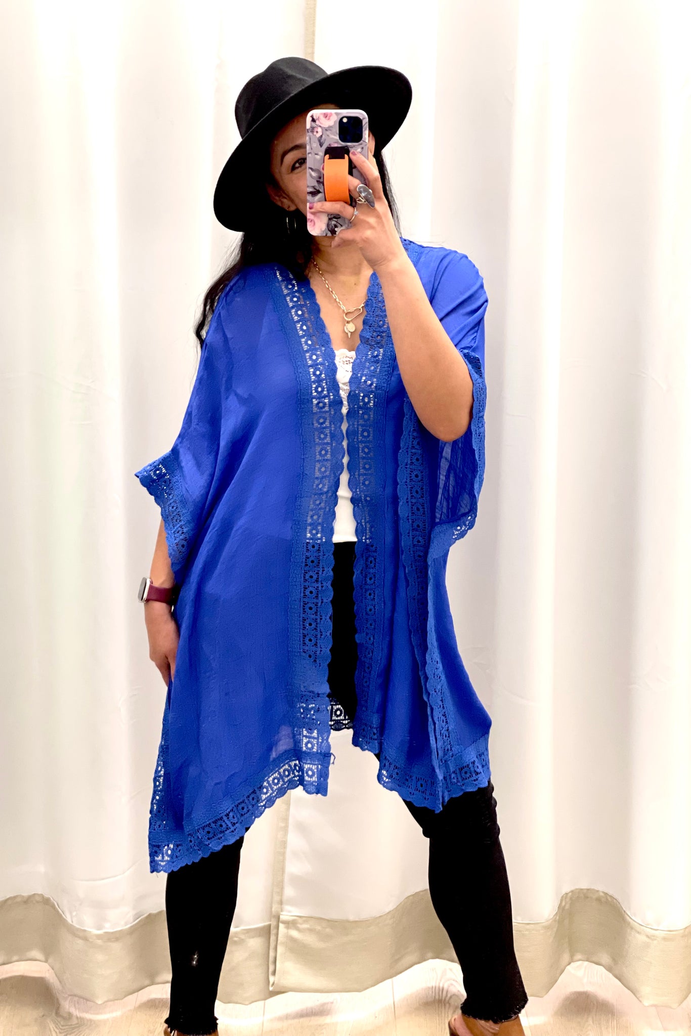 canvas gesmolten Inconsistent Boho Sheer Cover Up Kimono – seyyesclothing.com