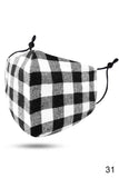 3D PLAID MASK