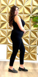 PULL ON BLACK JEGGINGS PANTS