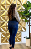 Slight Distress High Waist Jean Jeggings