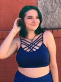 CRISS CROSS BRALETTES WITH REMOVABLE PADDING
