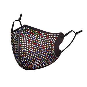 RHINESTONE BREATHABLE MASK IN BLACK-seyyes-clothing-downtown-lethbridge-shop-store-soft-leggings-high-waist-yoga-wear-comfortable-pus-curvy-petite-tall-women_s-clothing-yql-yqllocal-small-business