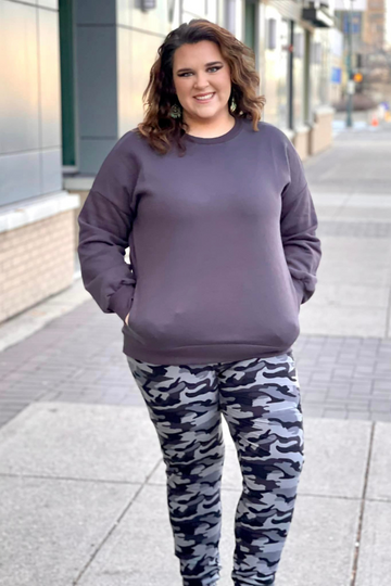 Curvy Camouflage Jogger