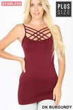 CURVY CRISS CROSS TANK