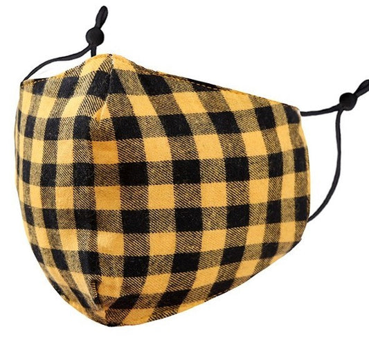 3D PLAID MASK